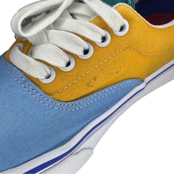 Vans | Unisex | Multicolor Block Canvas Skate Sneakers | 6.5 Men 8 Women - Picture 10 of 10